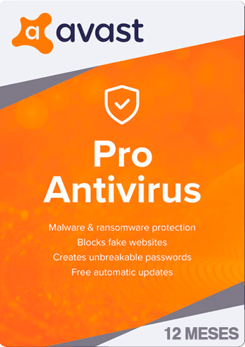 Avast Pro Antivirus 1 Equipo 1 Año - Mundo Android Panama