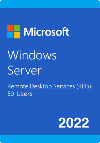 Windows Server 2022 Remote Desktop Services - 1 PC / 50 Users - Mundo Android Panama